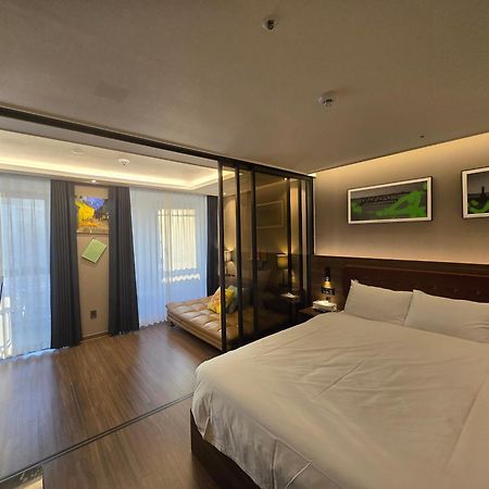 Hera Haeundae Beach Premium Ocean View # Sea View Busan Buitenkant foto