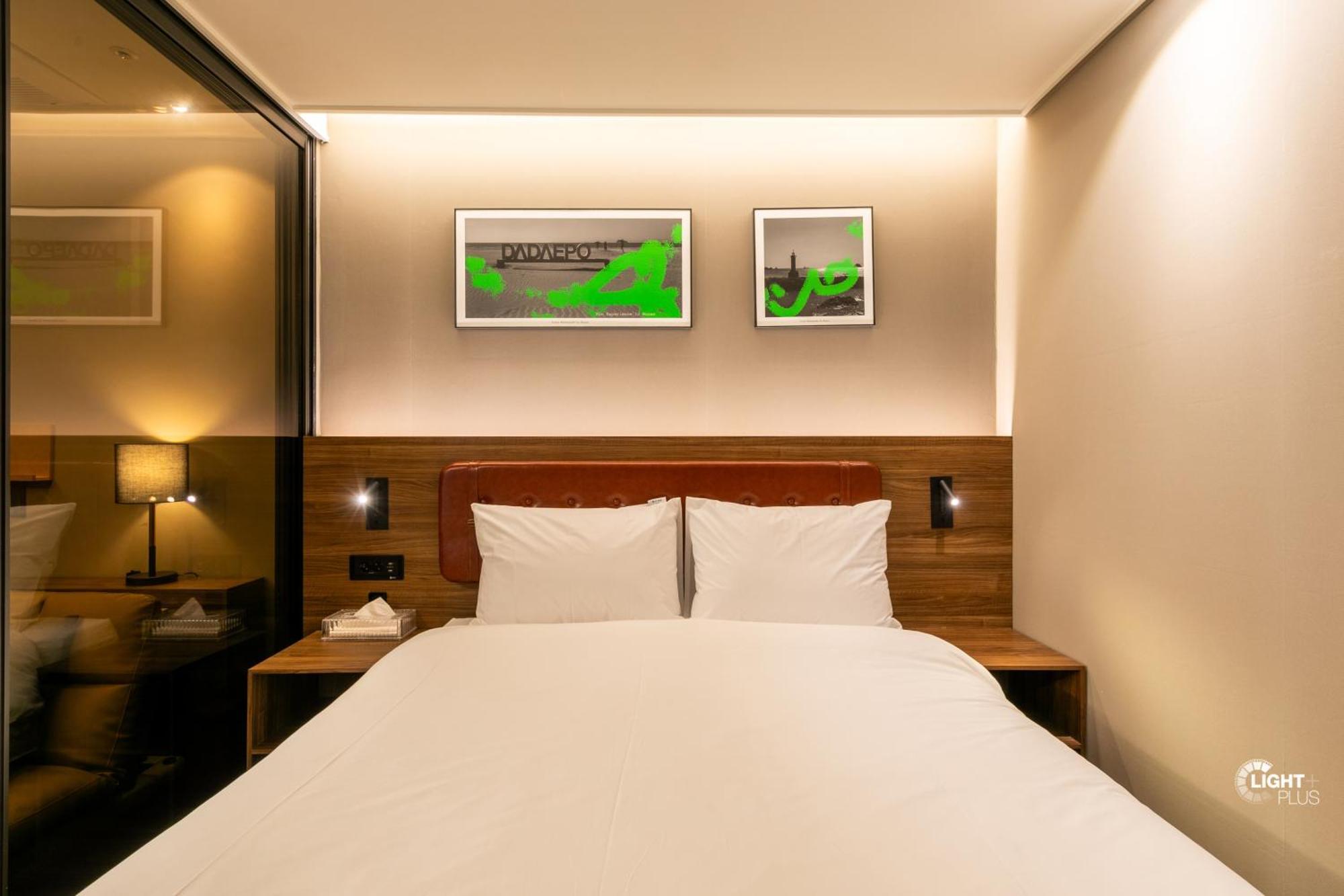 Hera Haeundae Beach Premium Ocean View # Sea View Busan Buitenkant foto