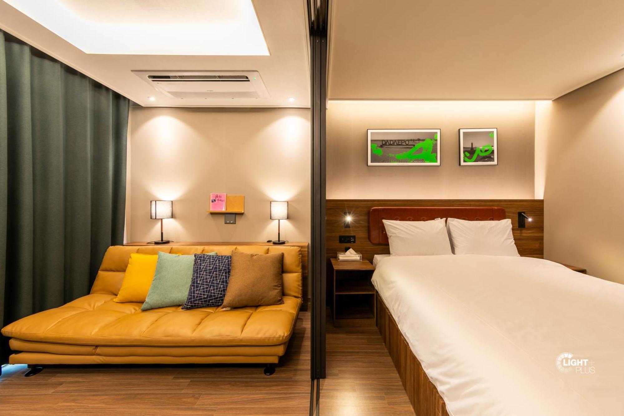 Hera Haeundae Beach Premium Ocean View # Sea View Busan Buitenkant foto