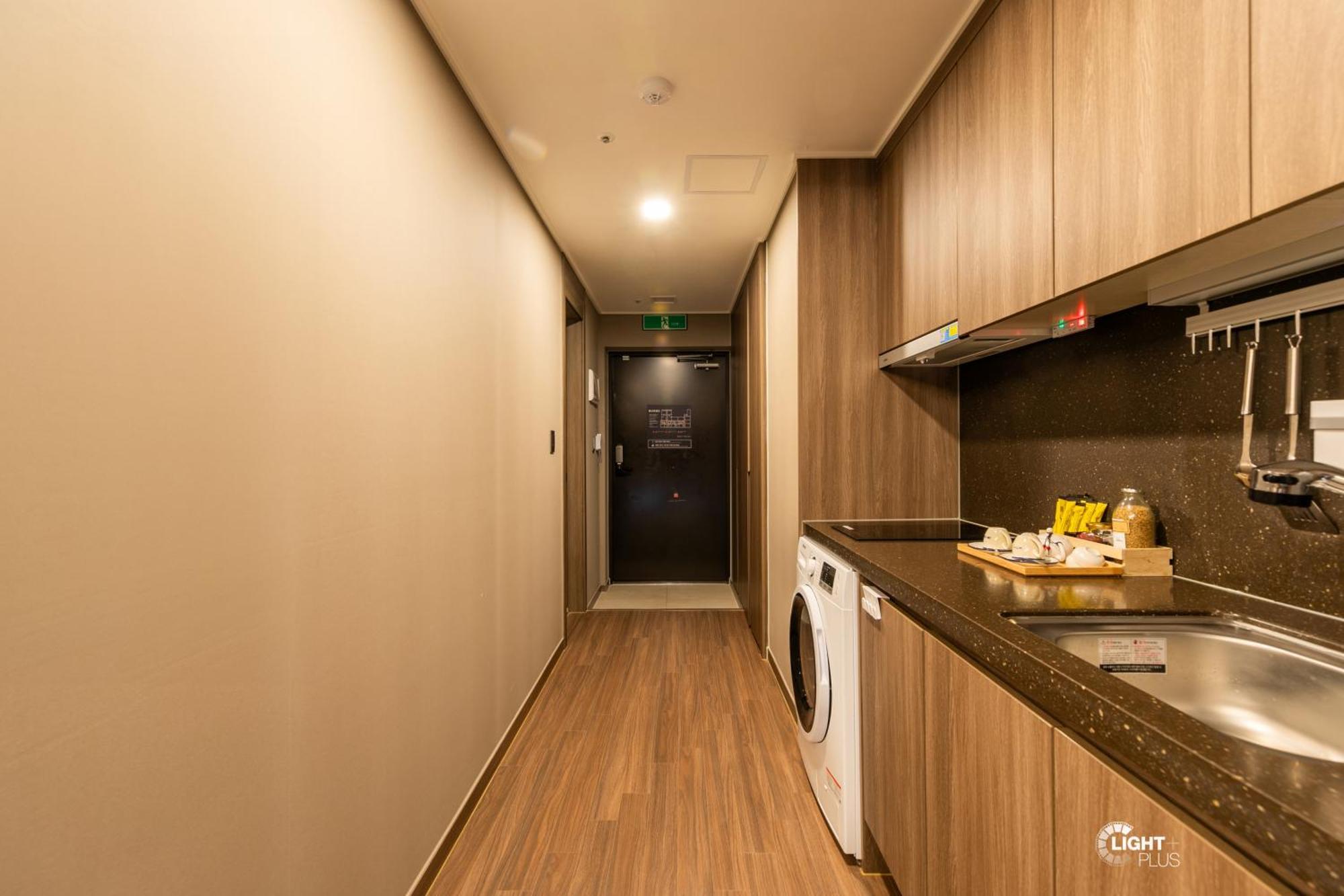 Hera Haeundae Beach Premium Ocean View # Sea View Busan Buitenkant foto