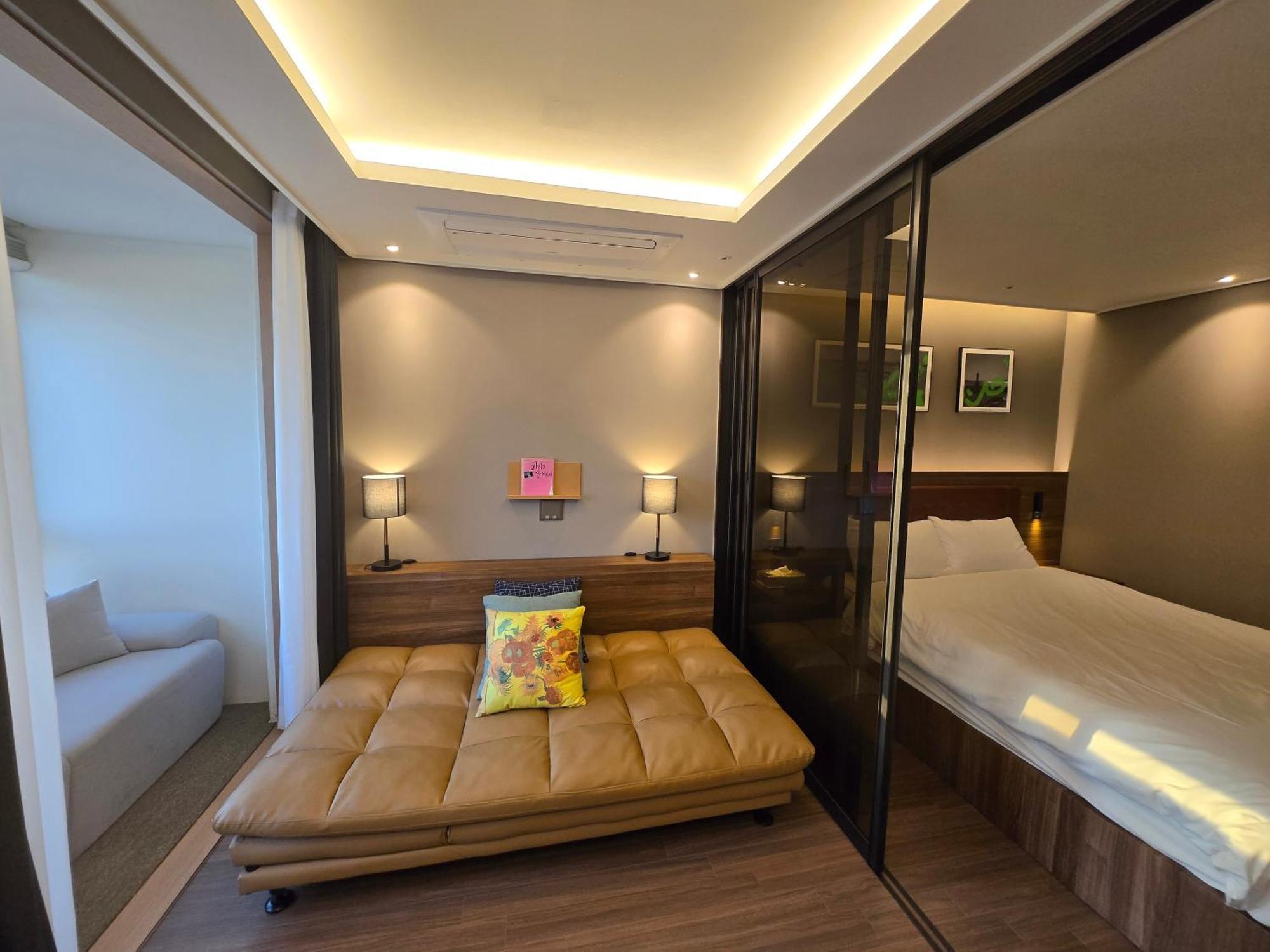 Hera Haeundae Beach Premium Ocean View # Sea View Busan Buitenkant foto